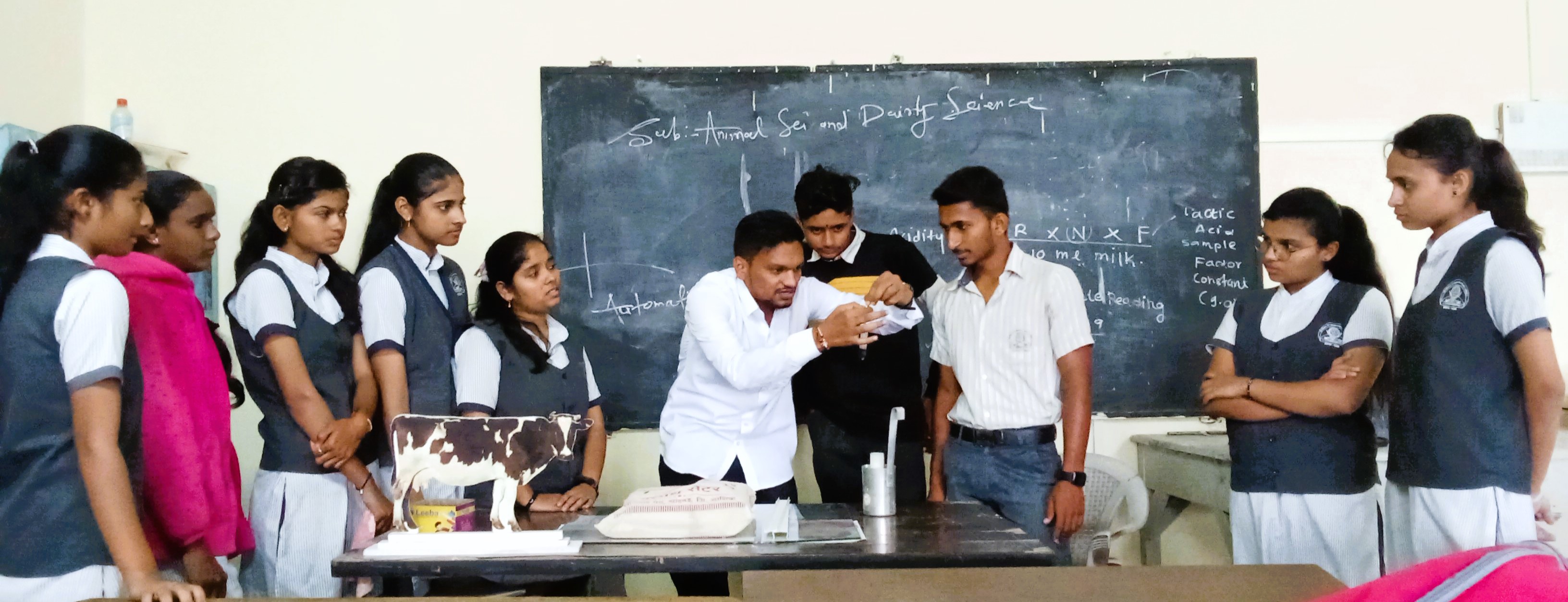Animal Science and Dairying Students